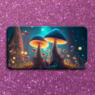 Moonlit Mushrooms Magnet